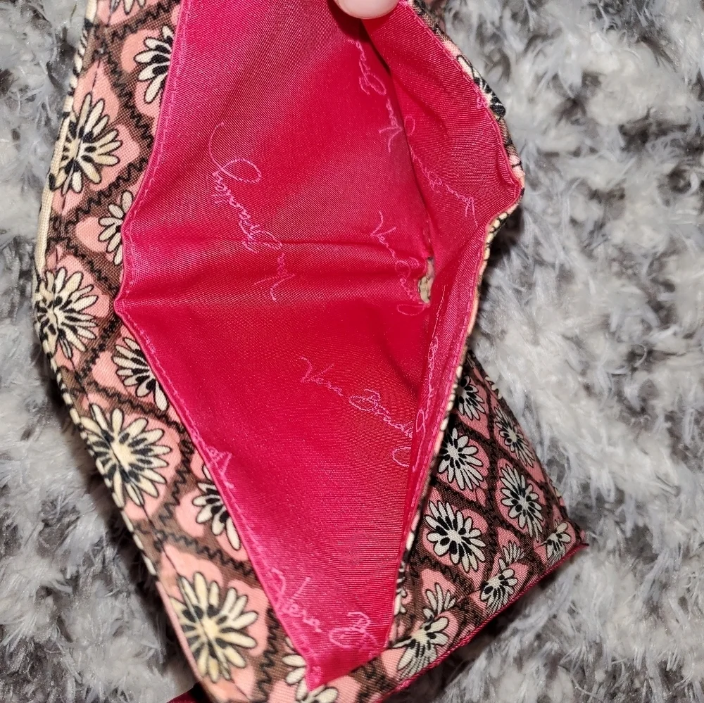 Vera Bradley Mocha Rouge Wallet